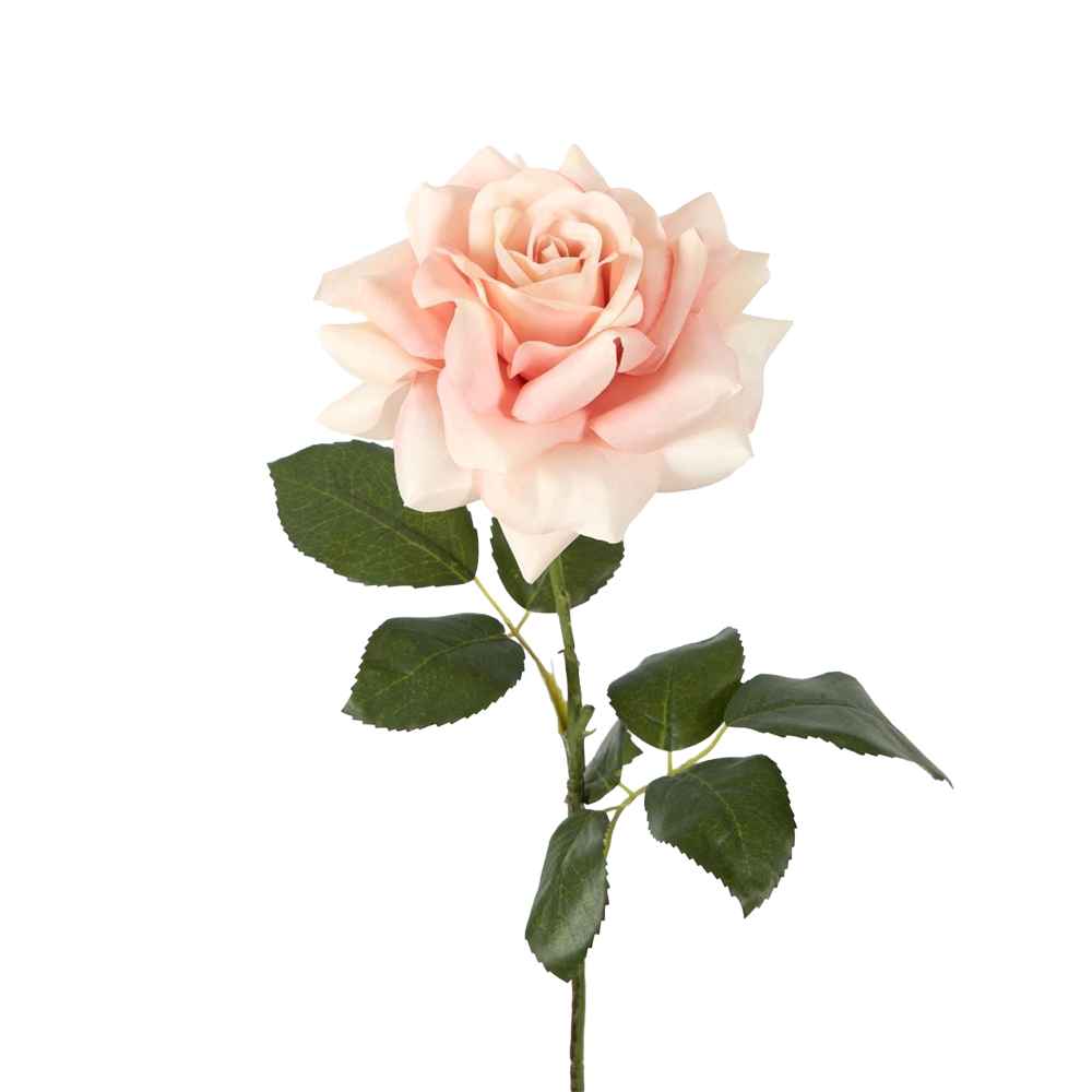 Viv! Home Luxuries Roos - zijden bloem - roze - 65cm