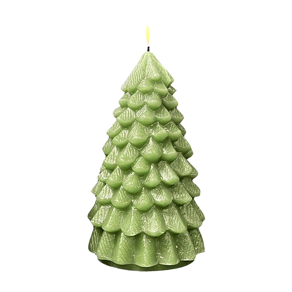 Deluxe Homeart - LED kerstboom - groen - 19cm