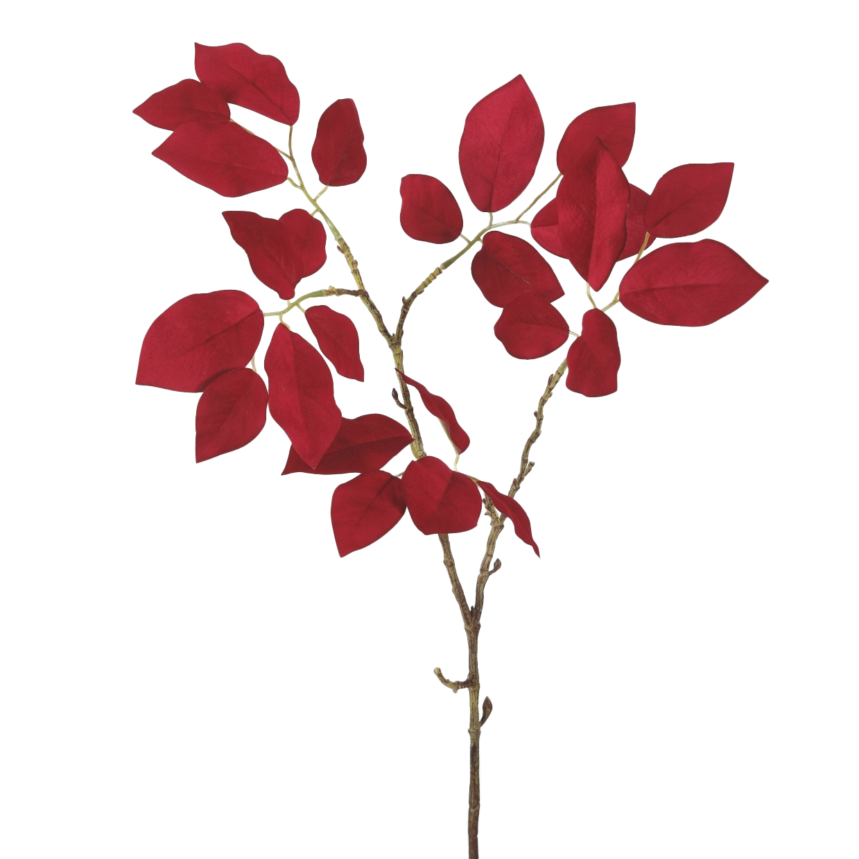 Viv! Home Luxuries Schefflera decoratietak - kunstbloem - fuchsia - 84cm