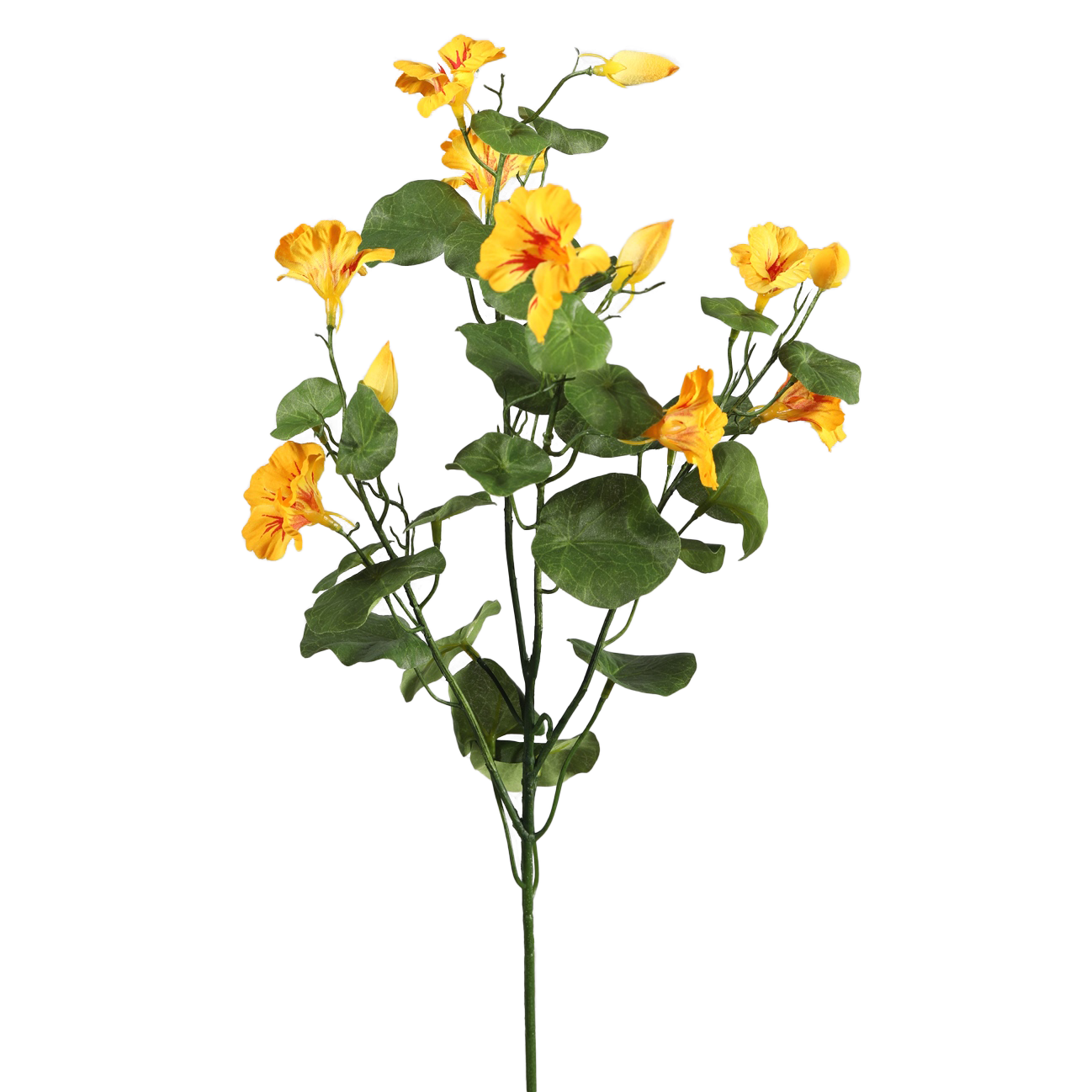 Viv! Home Luxuries Oost-Indische Kers - zijden bloem - geel - 71cm