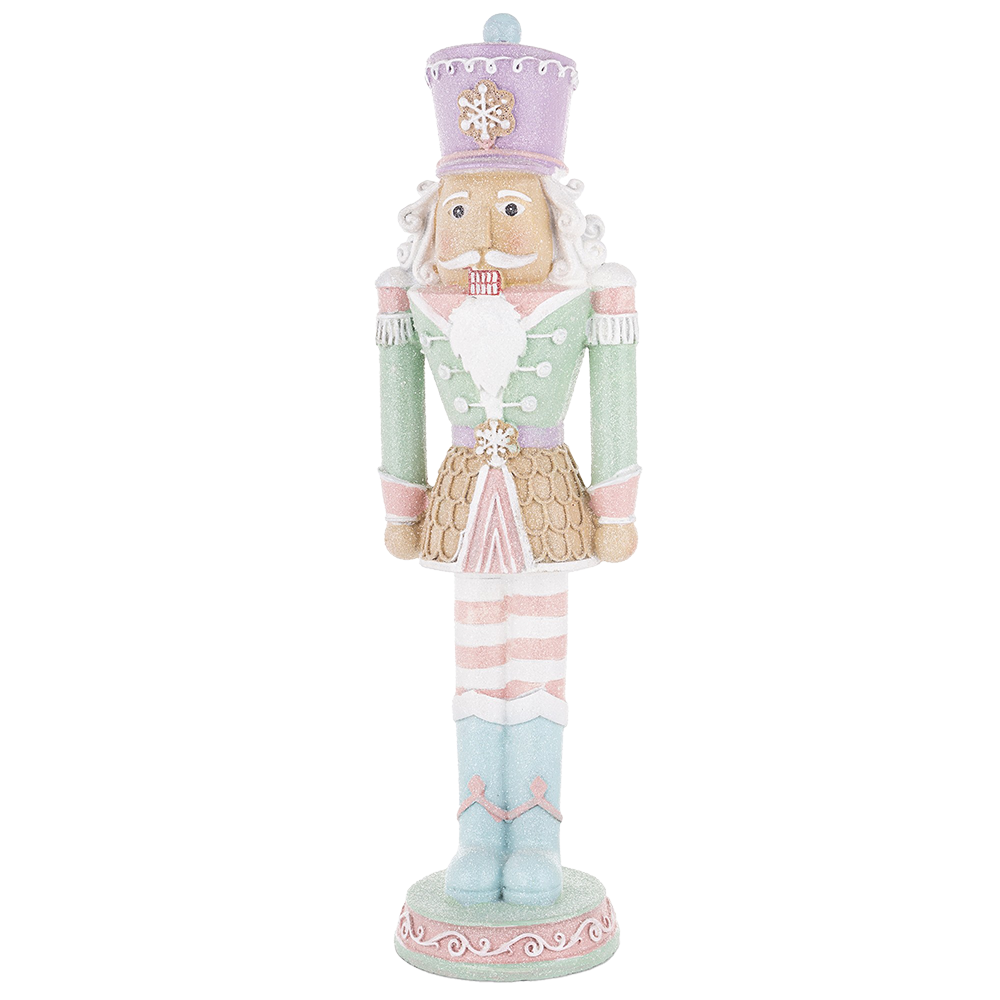 Viv! Christmas Kerstbeeld - Gingerbread Notenkraker - pastel - 36cm