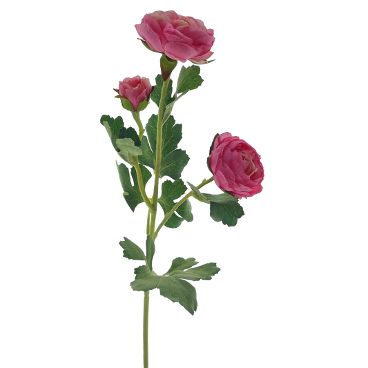 Viv! Home Luxuries Ranunculus - silk flower - pink - top quality