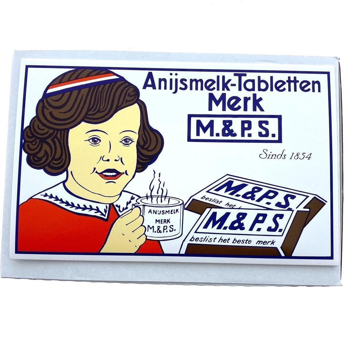 M. & P.S. Anijstabletten - origineel oud Hollands merk - 25 stuks - Viv! Food Luxuries