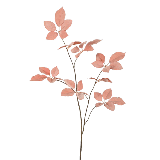 Viv! Home Luxuries Schefflera - zijden bloem - decoratietak - roze - 110cm