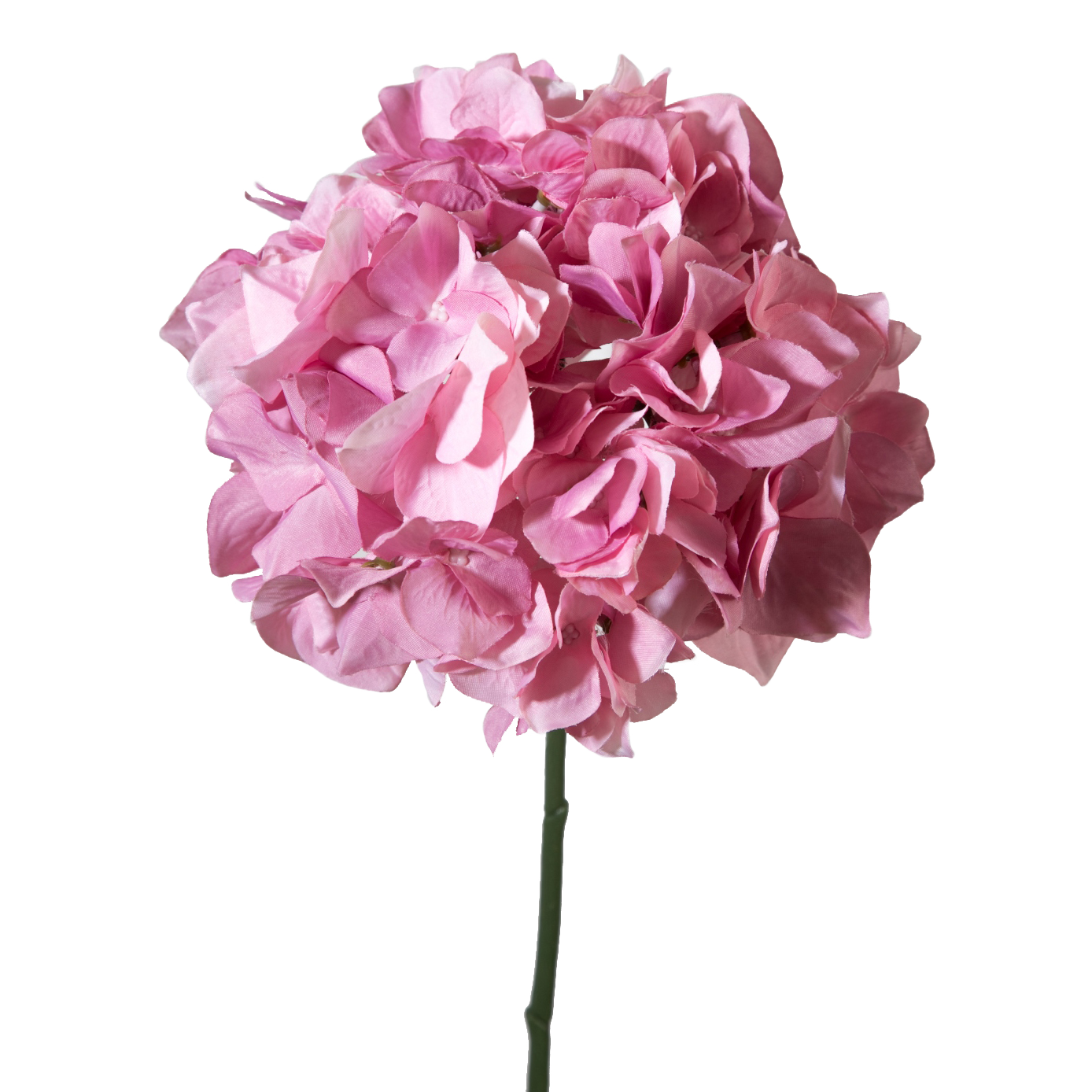 Viv! Home Luxuries Hortensia - zijden bloem - roze - 48cm