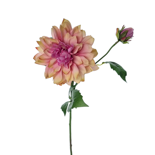 Viv! Home Luxuries Dahlia - silk flower - lilac pink - 50cm - top quality