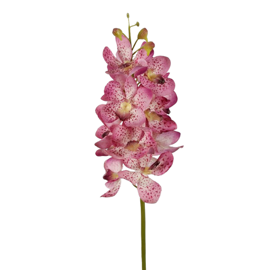 Viv! Home Luxuries Orchidee Vanda - zijden bloem - paars - 69cm