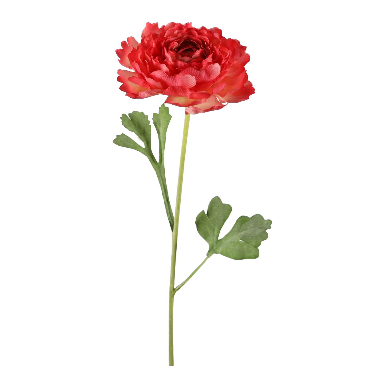 Viv! Home Luxuries Ranonkel - zijden bloem - koraal roze - 56cm