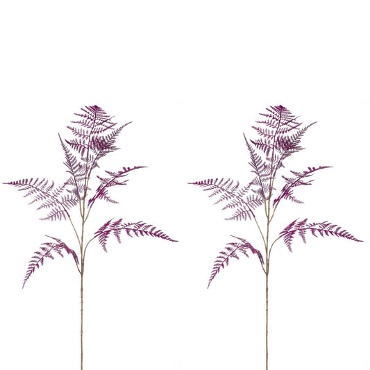 Viv! Home Luxuries Asparagus - 2 pcs - artificial flower - purple - 85cm - top quality