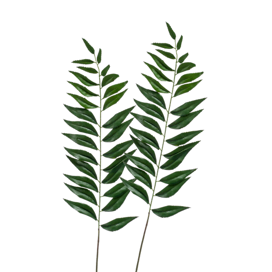 Viv! Home Luxuries Monster leaf - artificial flower - green - 96cm - top quality