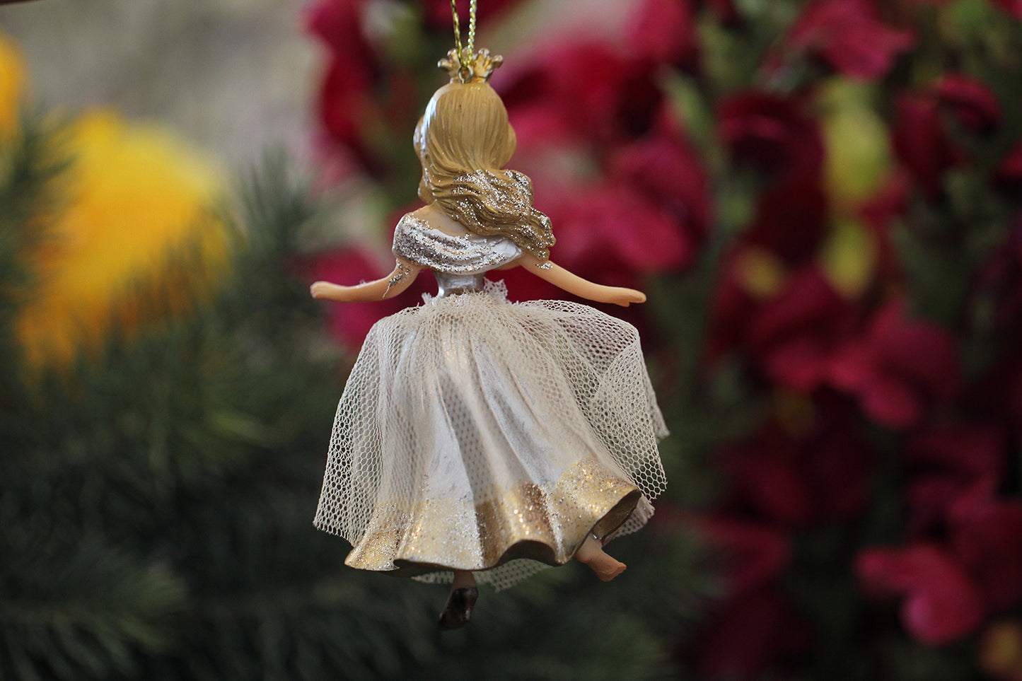 Viv! Home Luxuries Christmas ornament - Cinderella - gold - 11cm