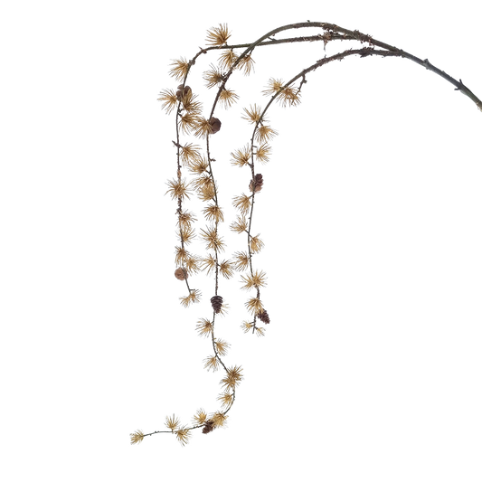 Viv! Home Luxuries Decoration branch - needle branch - large - artificial flower - gold - top quality