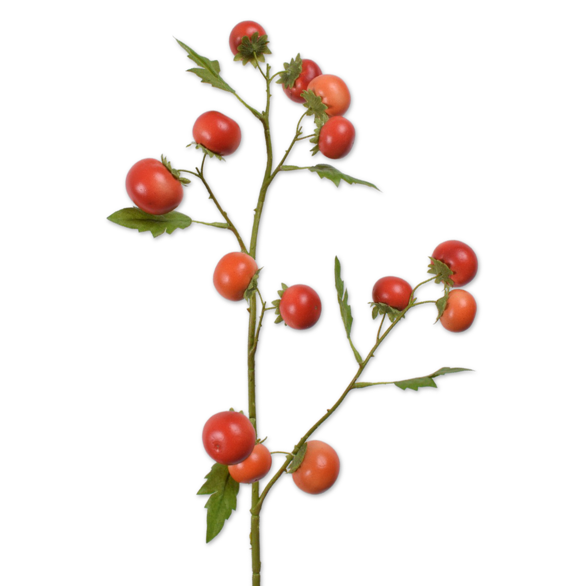 Viv! Home Luxuries Tomato branch - large - red - 67 cm - top quality