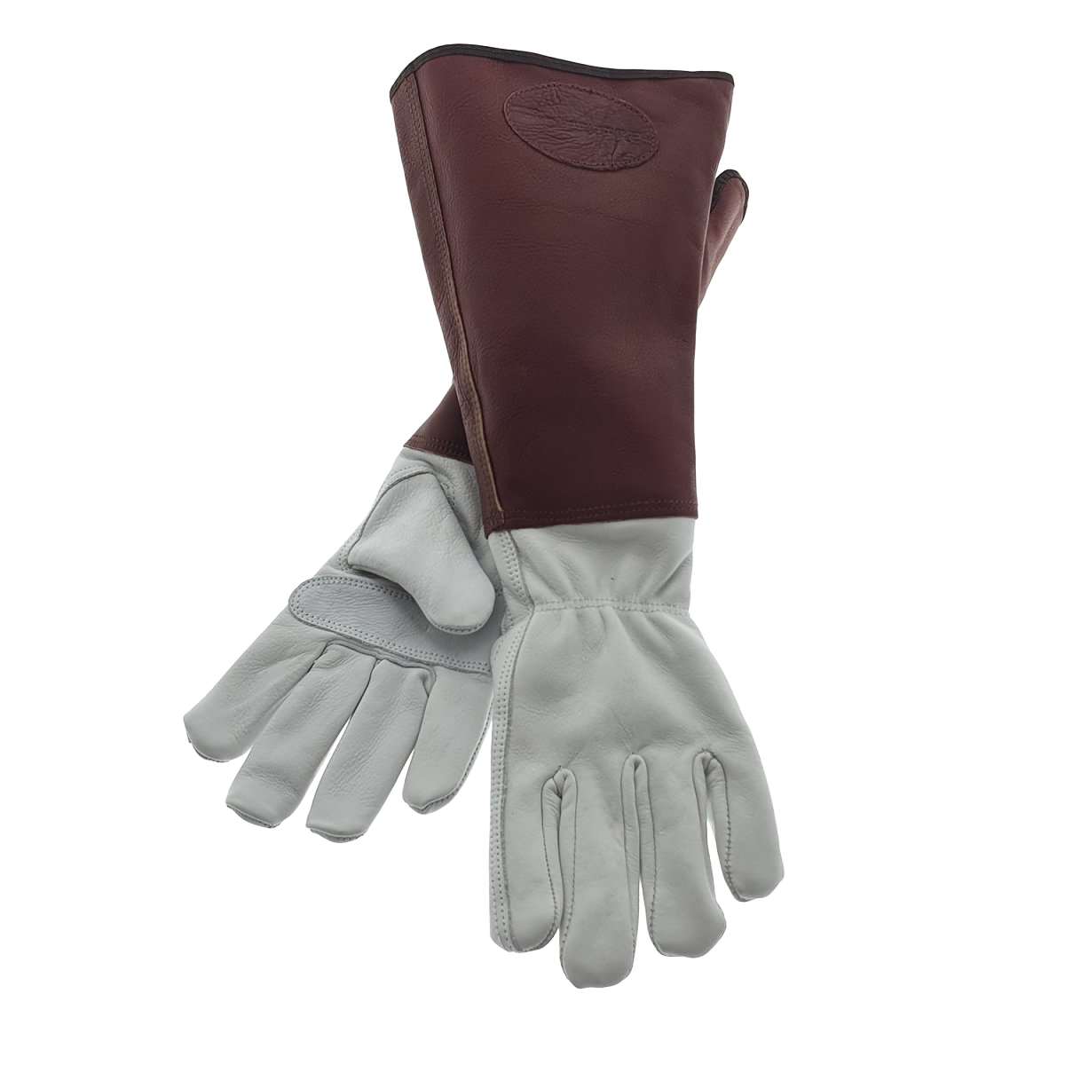 Heritage British Garden Company - gardening gloves - all leather - thorn proof - size men L