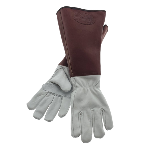 Heritage British Garden Company - gardening gloves - all leather - thorn proof - size men XL