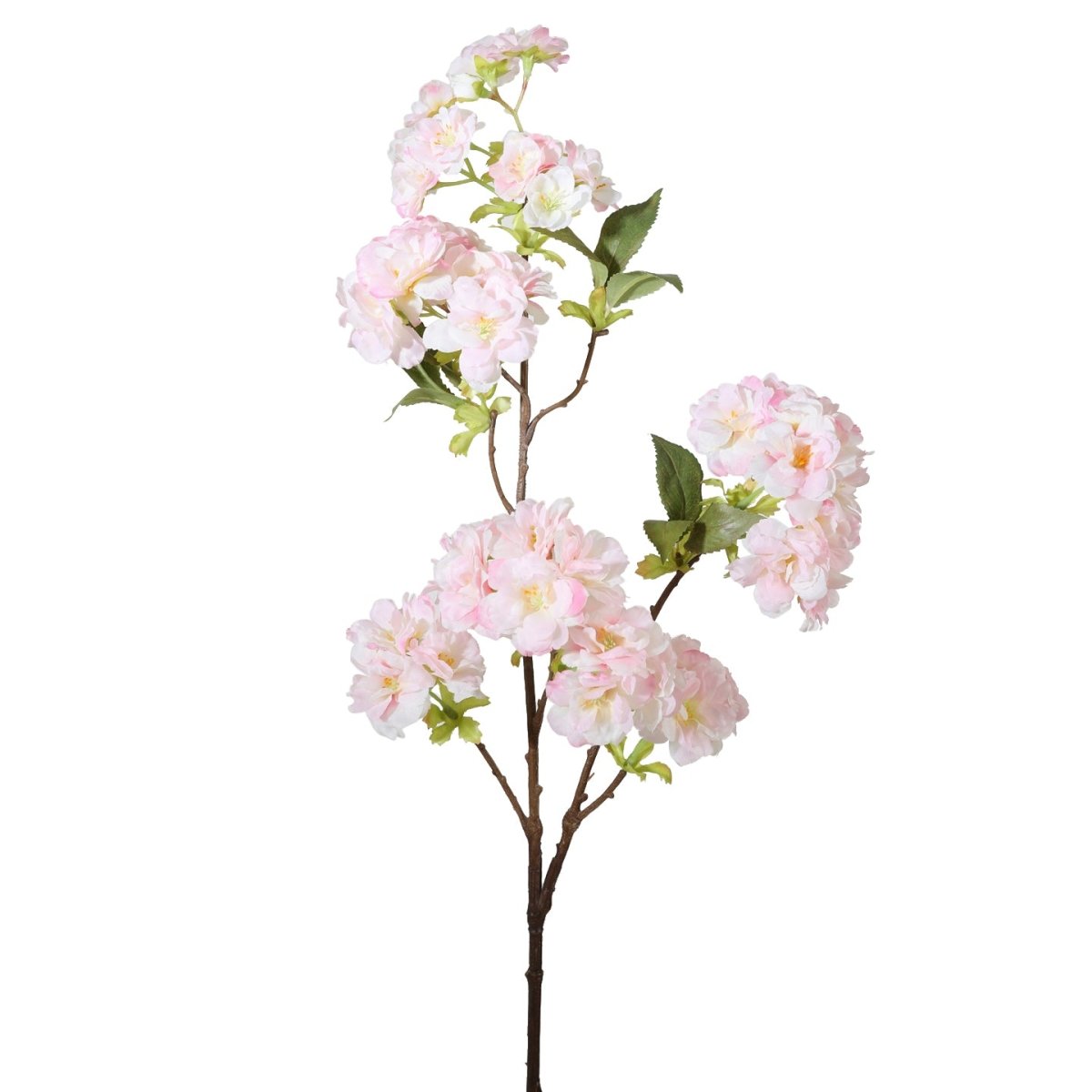 Viv! Home Luxuries Kersenbloesem - zijden bloem - 80cm - wit roze - topkwaliteit - Viv! Home Luxuries