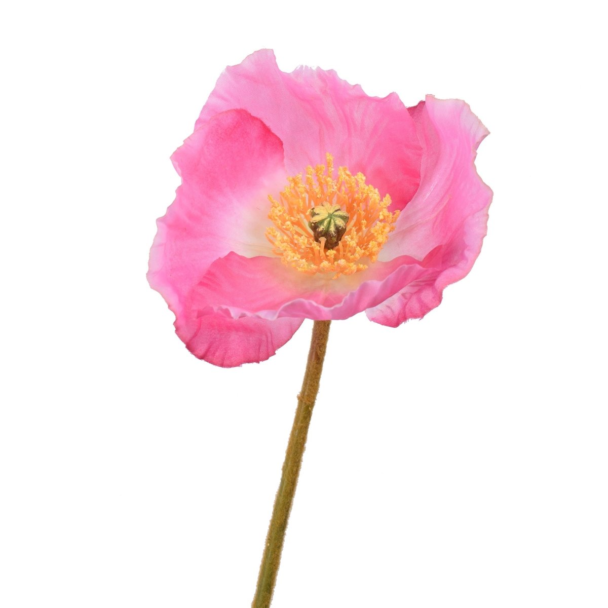 Viv! Home Luxuries Klaproos - zijden bloem - roze - topkwaliteit - Viv! Home Luxuries