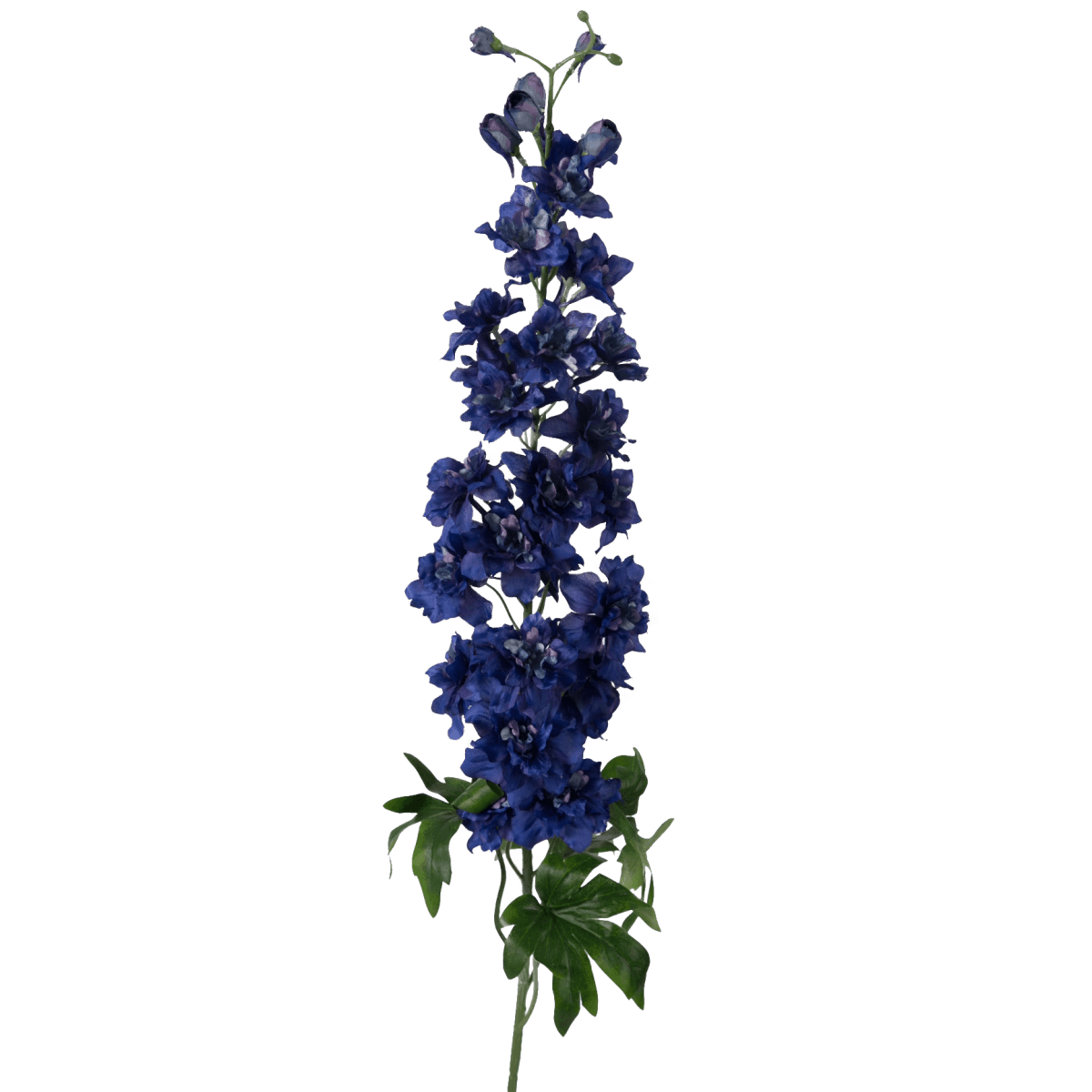 Viv! Home Luxuries Ridderspoor extra groot - zijden bloem - donker blauw - topkwaliteit - Viv! Home Luxuries